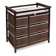 Badger Basket Modern Baby Changing Table With Six Baskets In 2020 Diaper Changing Table Baby Changing Table Modern Changing Tables