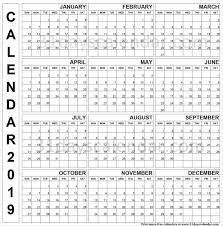 2019 Printable Calendar One Page Vertical Printable Yearly Calendar Yearly Calendar Printable Calendar Template