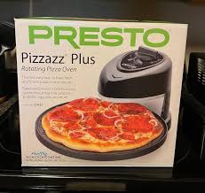 Black Rotating Pizza Oven | Presto® | Everything Kitchens