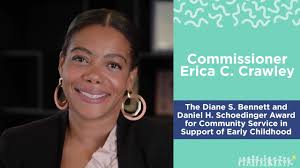 Congratulations, Commissioner Erica C. Crawley!