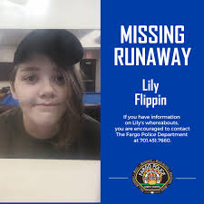 UPDATE: As of 11:30 p.m., Saturday, September 28, The Fargo Police  Department can confirm Lily has been located and is safe.‼️ The #FargoPD is  seeking the public's assistance in locating Lily