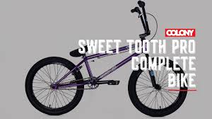 20.7, bmx, colony, frame, green, laser, sams bmx, sweet, tooth. Colony Sweet Tooth Pro Complete Bike Dark Metal Purple Youtube