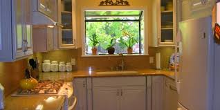 u shaped kitchen decorating ideas