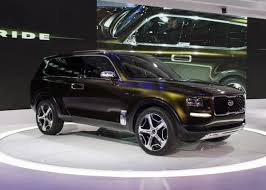 Revealed Kia Telluride Concept Breaks Cover At The 2016 Detroit Auto Show Kia Sorento Kia Detroit Auto Show