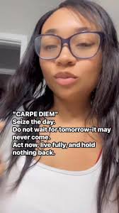 "CARPE DIEM", Seize the day., Do not wait for tomorrow-it may never come.,  Act now, live fully, and hold nothing back., #viralvideochallenge ,  #fbreelsfypシ゚viralfbreelsfypシ゚viral, #viralpost2025 , ...