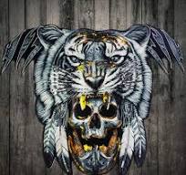 Amazon.com: Oversized Fashion Beads Embroidered Sequin Tiger ...