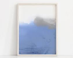Light Blue Print Abstract Blue Watercolor Art Simple Watercolor Print Blue And White Art Minimal Blue Art Print Blue Wal Blue Art Prints Prints Art Prints