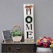 Maybe you would like to learn more about one of these? Kcelarec Wooden Home Sign Plaque With Wreath Decor Large Farmhouse Wall Hanging Decor For Entryway Living Room Wall Pediments Home Kitchen Fcteutonia05 De