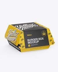 Download Box Mockup Free Psd Download Burger Box Box Mockup Mockup