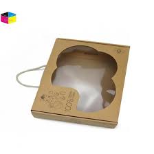Kraft jewelry boxes look stunning wrapped with raffia ribbon as well. Customized Gift Boxes With Pvc Windows Kraft Packaging Boxes Supplier