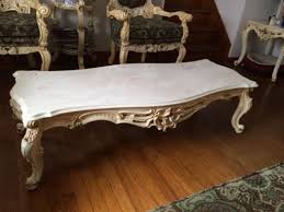 French Provincial Marble Top Coffee Table Ebay Marble Top Coffee Table Marble Coffee Table Living Room Living Room Coffee Table