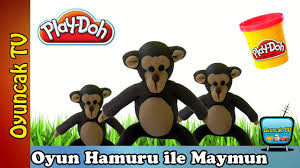 Play Doh Oyun Hamuru Ile Maymun Yapimi How To Make Monkey With Playdough Oyun Hamuru Play Doh Maymunlar