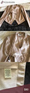 Bb Dakota Ariana Drape Front Jacket Drape Front Jacket Bb Dakota Faux Leather Jacket Jackets