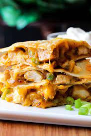 This Amazing Chicken Quesadilla Is Made With Cheese Chiles Chicken And A Hint Of Thanksgiving Appetizer Recipes Quesidilla Recipes Chicken Quesadilla Recipe