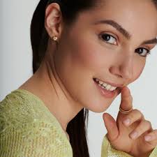 Apple green earrings