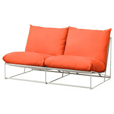 Werbung Affiliate Link Havsten 2er Sofa Drinnen Draussen Ohne Armlehnen Orange Beige Ikea Deutschland Sofa Fur Drin In 2020 Kleines Sofa 2er Sofa Kissen Sofa