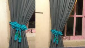 Kamar yang indah akan membuat tidur mudah terlelap. Kreatif Cara Membuat Ikat Gorden Dari Kain Flanel Youtube
