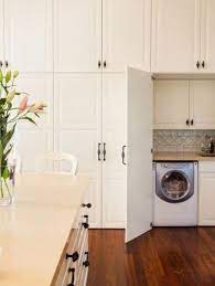 Learn how to use shelves, cabinets, bins in addition to shelving and cabinet laundry room storage ideas, consider adding hanging storage. Ikea Cabinets Hide This European Laundry Laundryroomstoragesmallcabinets Laundry Room Storage Farmhouse Master Bathroom Laundry In Bathroom