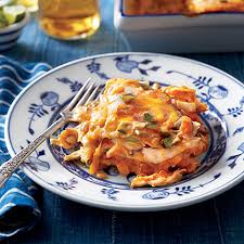 I used beef instead of chicken (love that there's additional ingredient options in the blog post) and both me and. Chicken Enchilada Casserole Recipe Myrecipes