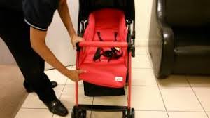 Reversible handle (facing baby), suitable for newborn (170 degrees recline) up to… Sweetcherry Stroller 2014 Youtube