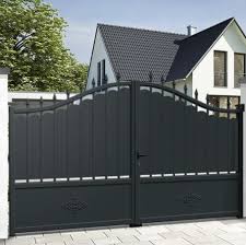 Electric Gate Opener Nice Popkit For Dual Swing Gates Mister Gates Direct Gate Designs Modern Steel Gate Design House Main Gates Design