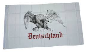 Das bundeswappen ist das staatswappen der bundesrepublik deutschland. Fahne Flagge Deutschland Adler Weiss Deutschland Historisches Fahnenwelt