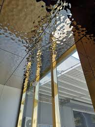 Metal Ceiling In 2020 Metal Ceiling Ceiling Design Jewelry Store Design