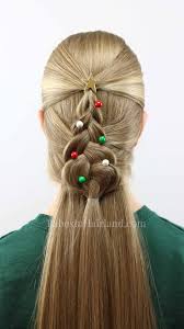 You can wear this versatile braid for a casual brunch, the gym or the office. Mermaid Braid Christmas Tree Hairstyle A Cute Christmas Hairstyle Mermaid Braid Hair Styles Cute Hairstyles