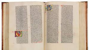 February 3, 1468) was a german goldsmith and inventor who achieved fame for his invention of the technology of printing with movable types during 1447. Gutenberg Bibel Wird Versteigert Evangelisch De