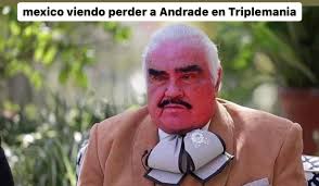 Molestos a la décima potencia por la derrota de Andrade 😡 Créditos al  productor amigo por el meme.