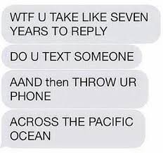 Lol Do You Text Someone And Then Throw Your Phone Across The Pacific Ocean Text Back Text Me Back Mood Quotes