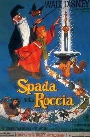 The Sword In The Stone Poster From Italy Vintage Disney Posters Walt Disney Movies Disney Posters