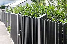 Aluzaun Detroit Zaunzar Modernes Zaun Design Vorgarten Zaun Alu Zaun