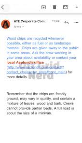 Check spelling or type a new query. How To Get Asplundh Free Wood Chips And Alternatives