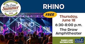 Rhino at The Draw Summer Concert Series