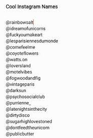 Instagram is a platform with lots of opportunities for an artist. 48 Best Instagram Username Ideas In 2021 Instagram Username Ideas Instagram Names Usernames For Instagram