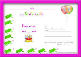 L'invitation anniversaire 10 ans pour un anniversaire réussi ! Clipart Gratuit Invitation Anniversaire