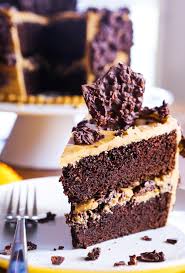 Will you or can you refrigerate the. Chocolate Crunch Layer Cake With Caramel Frosting Pip And Ebby