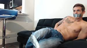 Tied and Gagged in Blue Jeans