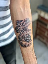 The artwork marks another deterioration in the fraught relationship. Got My First Arsenal Tattoo Gunners