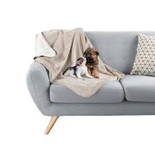 Machine washable and waterproof too! Petmaker Tan Waterproof Pet Plush Lap Throw Blanket Hw3210143 The Home Depot