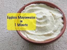 how to make eggless mayonnaise in 1