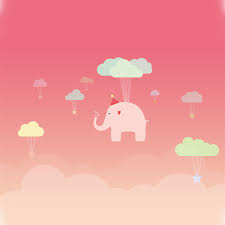 Are you looking for romantic and beautiful iphone wallpapers with pink aesthetics? Cute Elephant Illustration Art Pink Fly Ipad Air Wallpapers Free Download