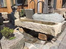 Brunnentrog Naturstein Granit Brunnentrog Natursteine Brunnen