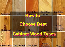 A fine, fine, durably built wood that is slightly darker than maple, but not by much. Tips For Cabinet Doors And Drawers How To Choose Best Cabinet Wood Types