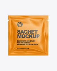 Download 7 Sachets Design Ideas Sachet Packaging Mockup Packaging Design PSD Mockup Templates