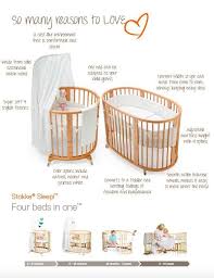 So Many Reasons To Love Oval Shaped Unique Convertible Crib Stokke Sleepi Kinderwagen Uniquecribs Ovalcr Nursery Baby Room Small Space Nursery Tiny Nursery