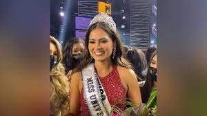 Di miss universe 2020, andrea meza yang mewakili meksiko berhasil mengalahkan 73 kontestan lainnya. 7ci Khvov1l34m