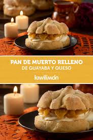 Pan De Muerto Relleno De Guayaba Y Queso Receta En 2020 Pan De Muerto Relleno Pan De Muerto Recetas De Comida Faciles