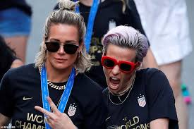 The women's world cup champion's tattoos read nature ran her course and trust yourself. Usa Women S World Cup Winning Football Team Shout I Deserve This In New York Parade Daily Mail Online